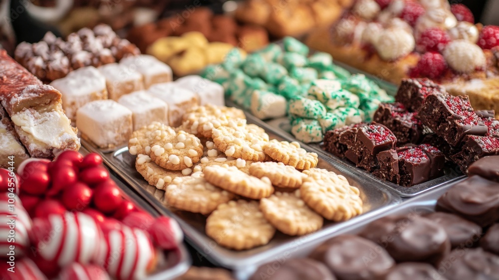 A Variety of Delicious Treats and Sweets A Variety of Delicious Treats and Sweets