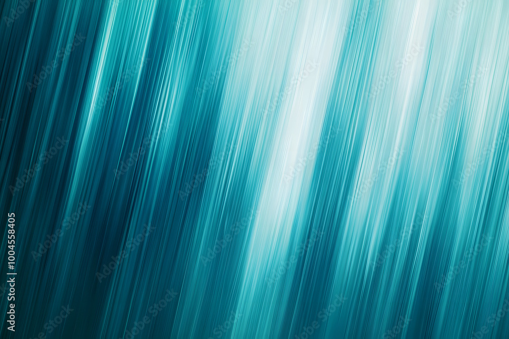 Abstract Teal Gradient with Blurred Stripes and Noise Abstract Teal Gradient with Blurred Stripes and Noise