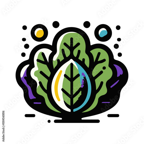 Fresh Vegetable Vector Design Element: Vibrant, High-Quality Graphics for Healthy Food Illustrations