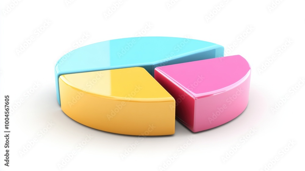 3d pie chart for infographics and data presentation 3d pie chart for infographics and data presentation