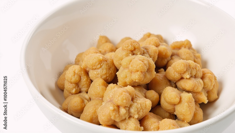 Bowl of stuffing against a white background Isolated Bowl of stuffing against a white background Isolated