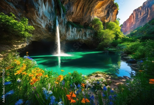 vibrant landscapes highlighting hidden travel gems exquisite scenic unique nature creations picturesque settings, adventure, beauty, canyon, coast, desert photo