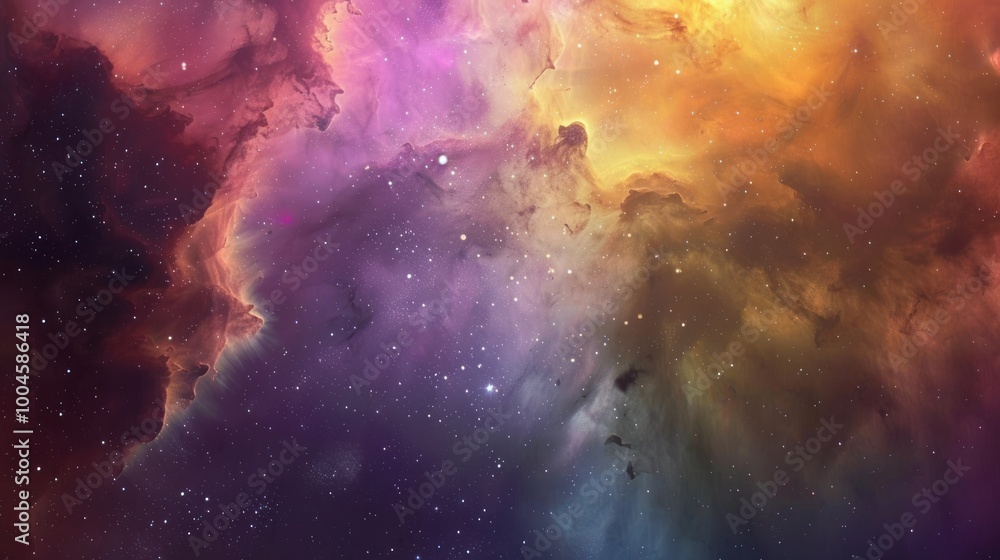 Fototapeta premium Cosmic Nebula