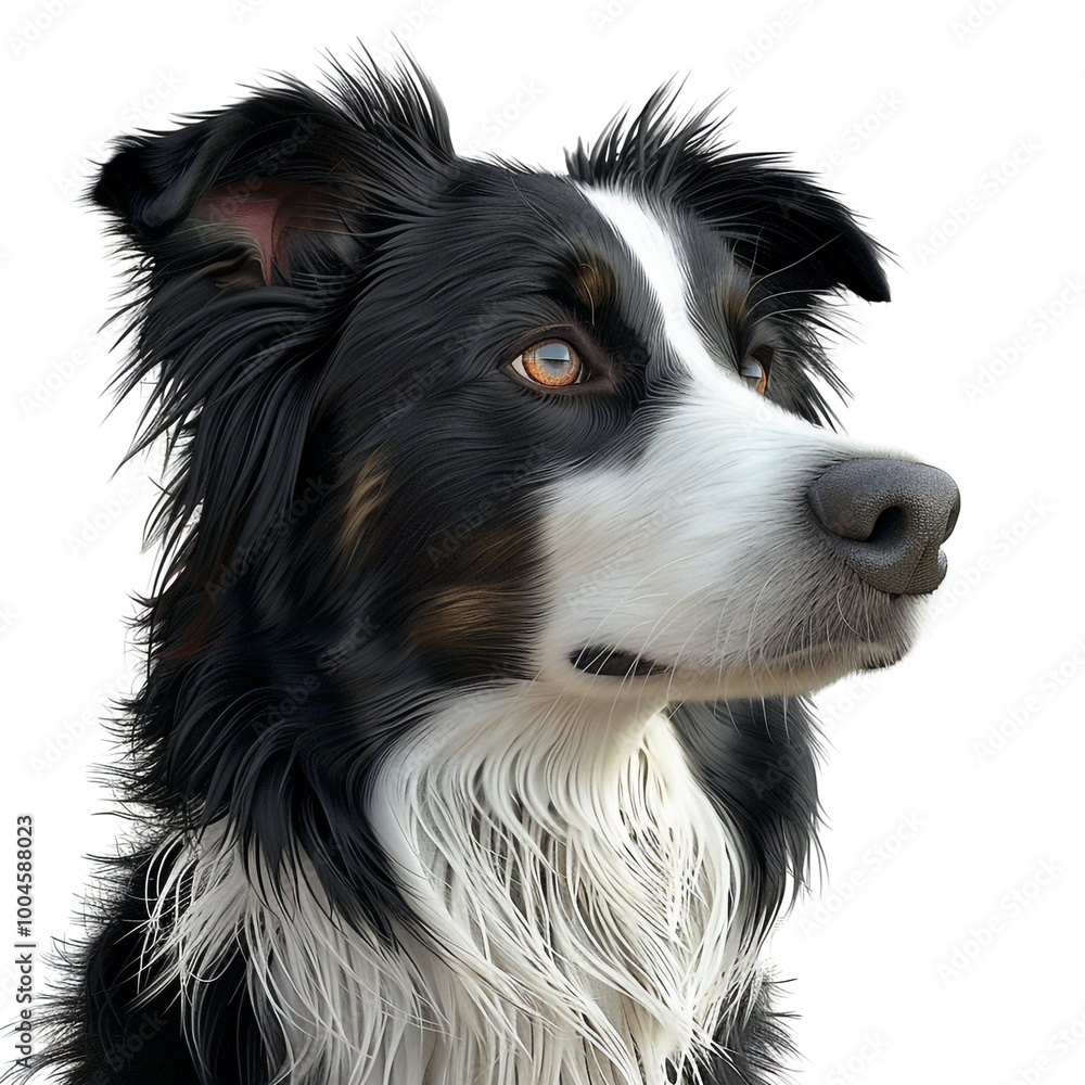 Border Collie Portrait Border Collie Portrait