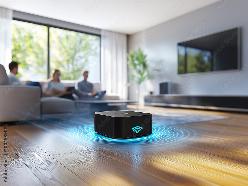 Smart Home Concept - Modern Technology for Connected Living Smart Home Concept - Modern Technology for Connected Living