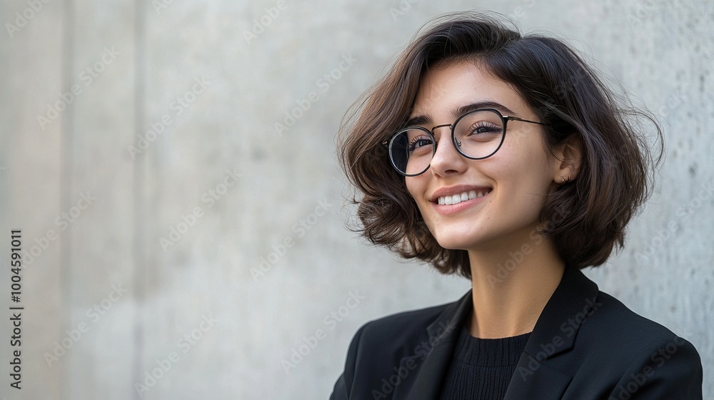 Confident Businesswoman Smiling for Portrait Confident Businesswoman Smiling for Portrait