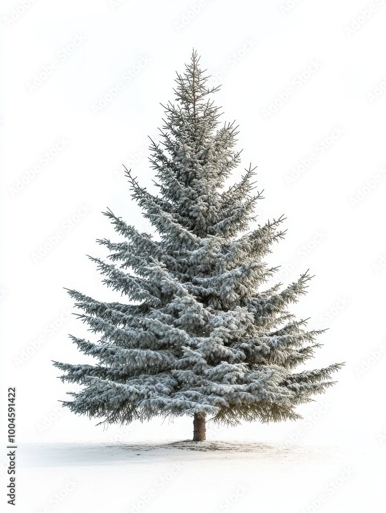 blue spruce, isolated coniferous tree, on white background, photo, 3d rendering ,isolated blue spruce, isolated coniferous tree, on white background, photo, 3d rendering ,isolated