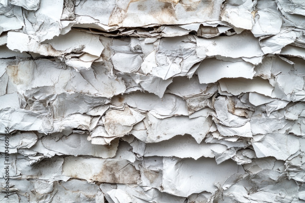 A close-up image of ripped white papers. Great for a background to represent an abstract or destruction concept. A close-up image of ripped white papers. Great for a background to represent an abstract or destruction concept.