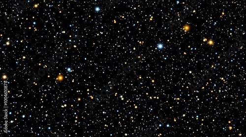 A vast expanse of twinkling stars against a dark night sky.