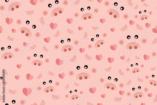 pig seamless pattern