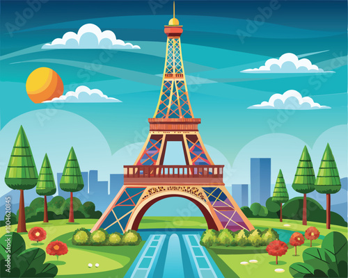 eiffel tower city