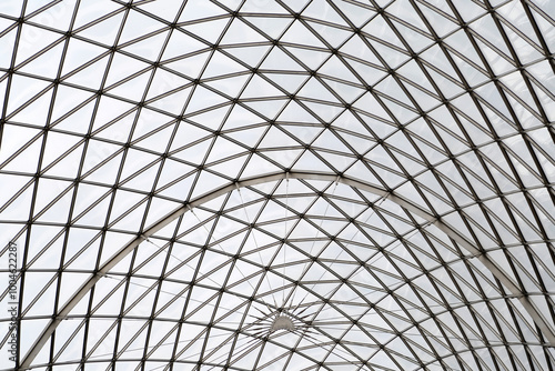 Vast ceiling showcases a st...