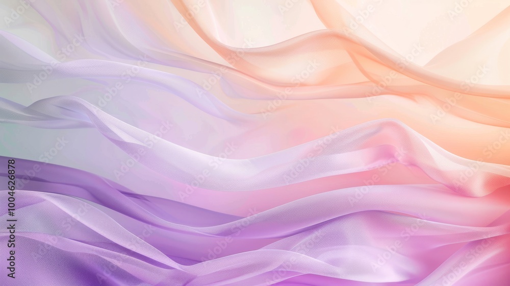 A pastel background with gentle waves of color blending lavender, mint, and peach A pastel background with gentle waves of color blending lavender, mint, and peach