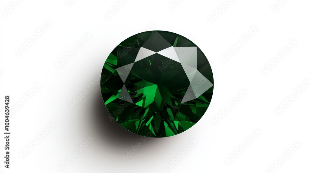 Luminous Emerald Gemstone Luminous Emerald Gemstone