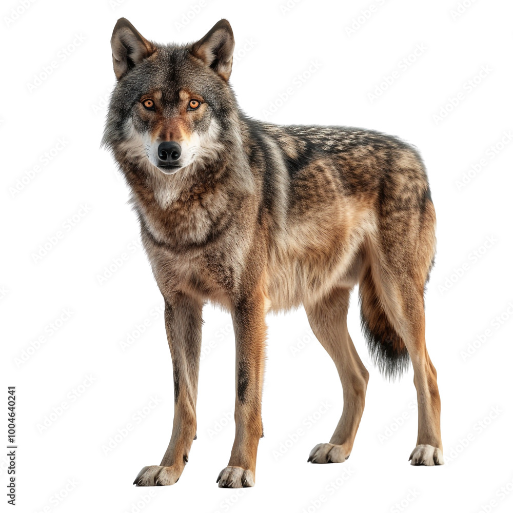 Wolf Portrait - Majestic and Powerful Wolf Portrait - Majestic and Powerful