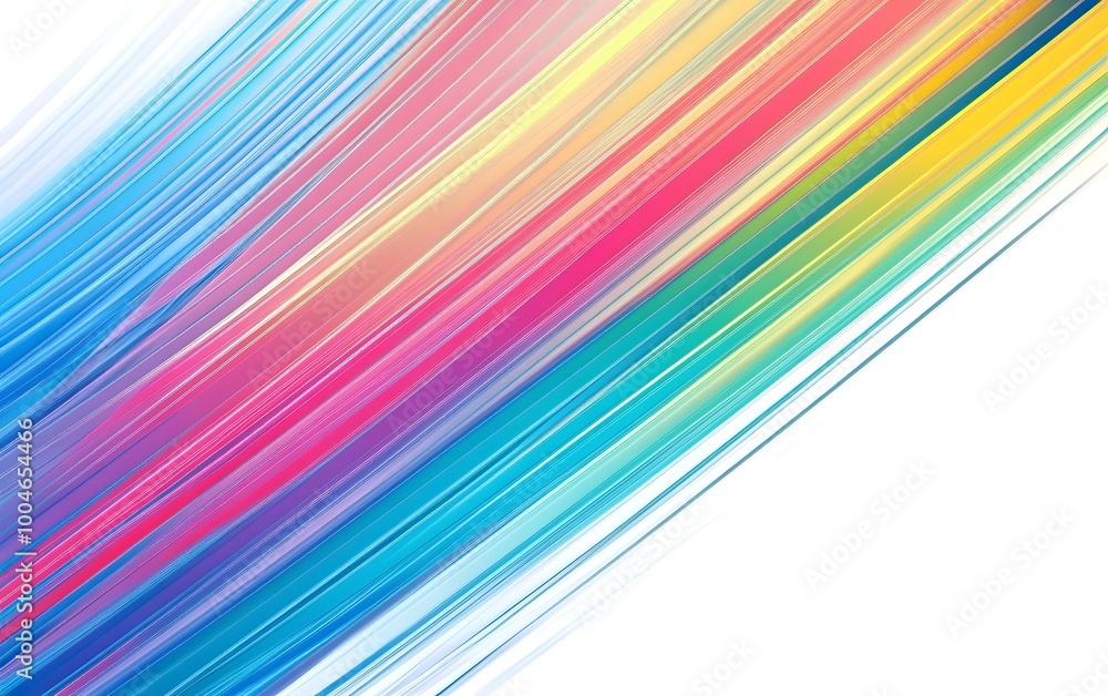 Abstract background of colorful lines, generative ai
Abstract background of colorful lines, generative ai