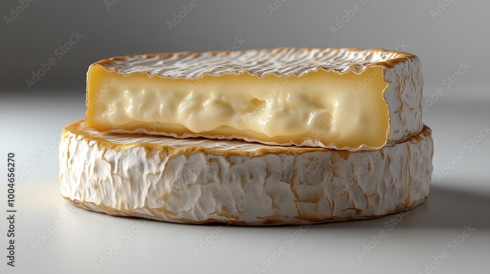 Close-Up of a Cheese Slice: Smooth Texture, Rich Color, and Clean Edges Showcasing Cheese Simplicity Close-Up of a Cheese Slice: Smooth Texture, Rich Color, and Clean Edges Showcasing Cheese Simplicity