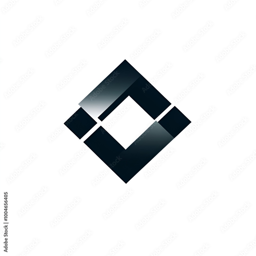 Abstract Geometric Logo for Tech Startups Abstract Geometric Logo for Tech Startups