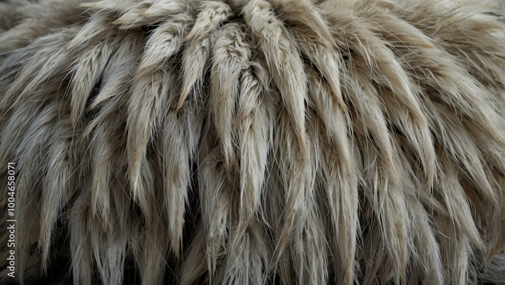 Fine white and gray rabbit fur texture. Fine white and gray rabbit fur texture.