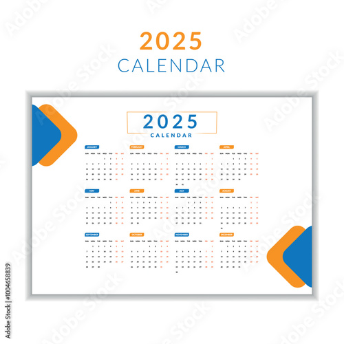Simple new modern calendar design temple
