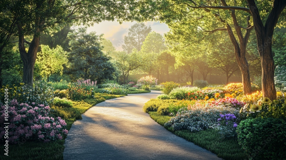 A breathtaking fusion of nature and architecture, where stunning landscapes harmonize with magnificent structures to create a scene of serene beauty A breathtaking fusion of nature and architecture, where stunning landscapes harmonize with magnificent structures to create a scene of serene beauty
