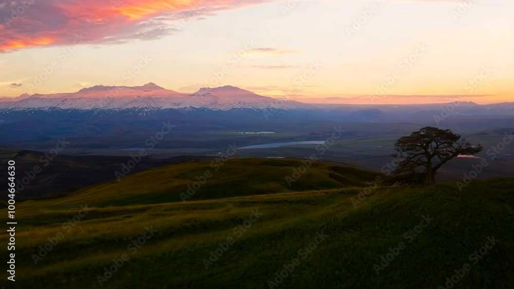 Nature Thriving Around Mountain Peaks And Ridges Nature Thriving Around Mountain Peaks And Ridges