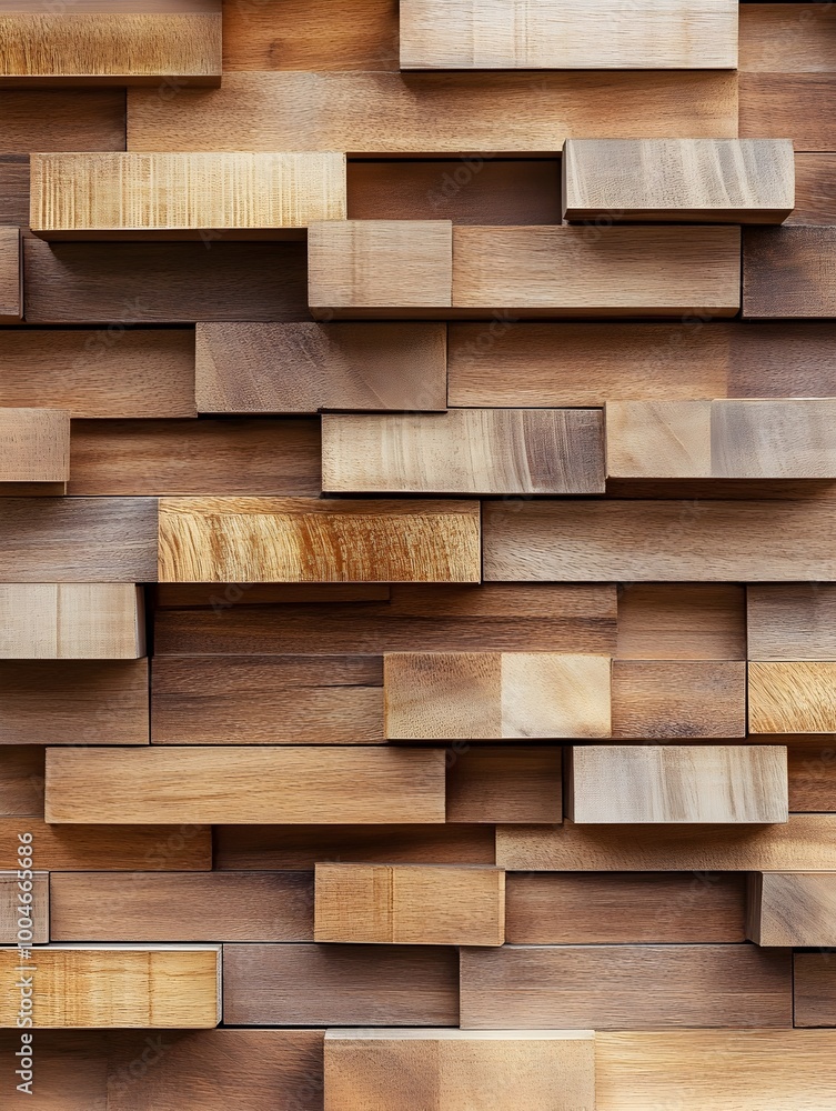 Layered wooden wall panels with a linear textured pattern in a minimalist contemporary architectural design creating a natural organic and refined aesthetic for interior or exterior use Layered wooden wall panels with a linear textured pattern in a minimalist contemporary architectural design creating a natural organic and refined aesthetic for interior or exterior use