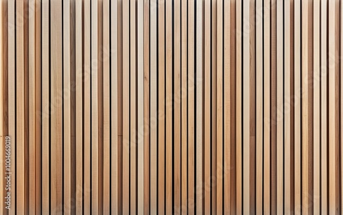 Minimalist wooden wall featuring a grid of slatted timber panels creating a clean contemporary design aesthetic with vertical textured lines and a versatile building material backdrop