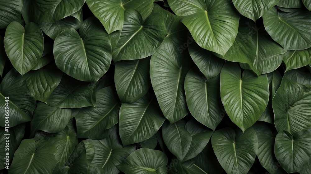 green leaves background green leaves background