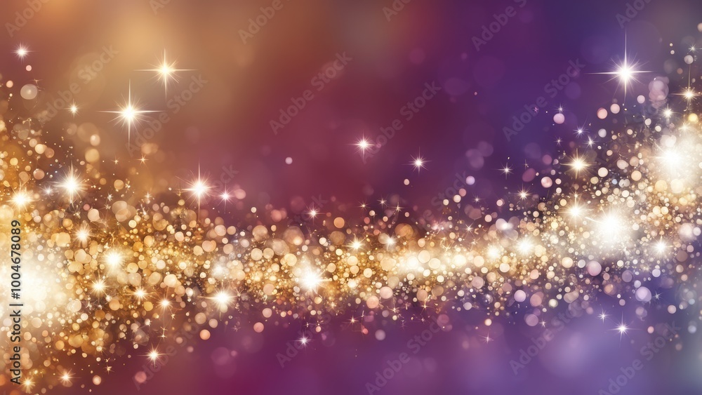 Obraz premium christmas lights background