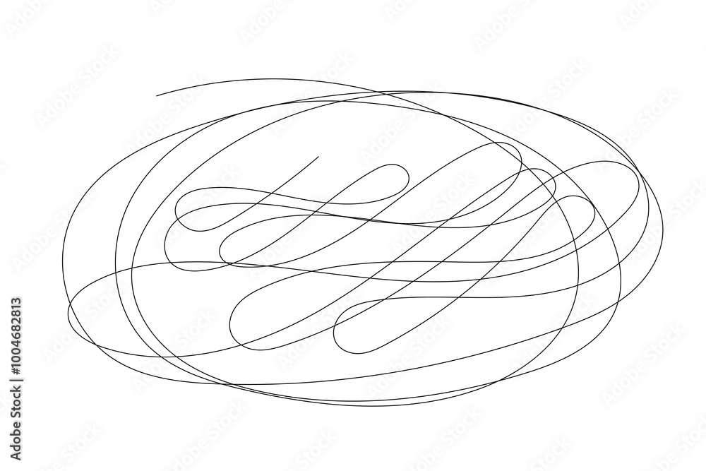 Sketch One Line Art. Abstract Silhouette Outline Doodle Contour Hand Drawn Illustration. Curve Line Symbol Icon. Editable Thin Vector Stroke. Continuous Line Sketch Modern Black Line Art Sketch One Line Art. Abstract Silhouette Outline Doodle Contour Hand Drawn Illustration. Curve Line Symbol Icon. Editable Thin Vector Stroke. Continuous Line Sketch Modern Black Line Art