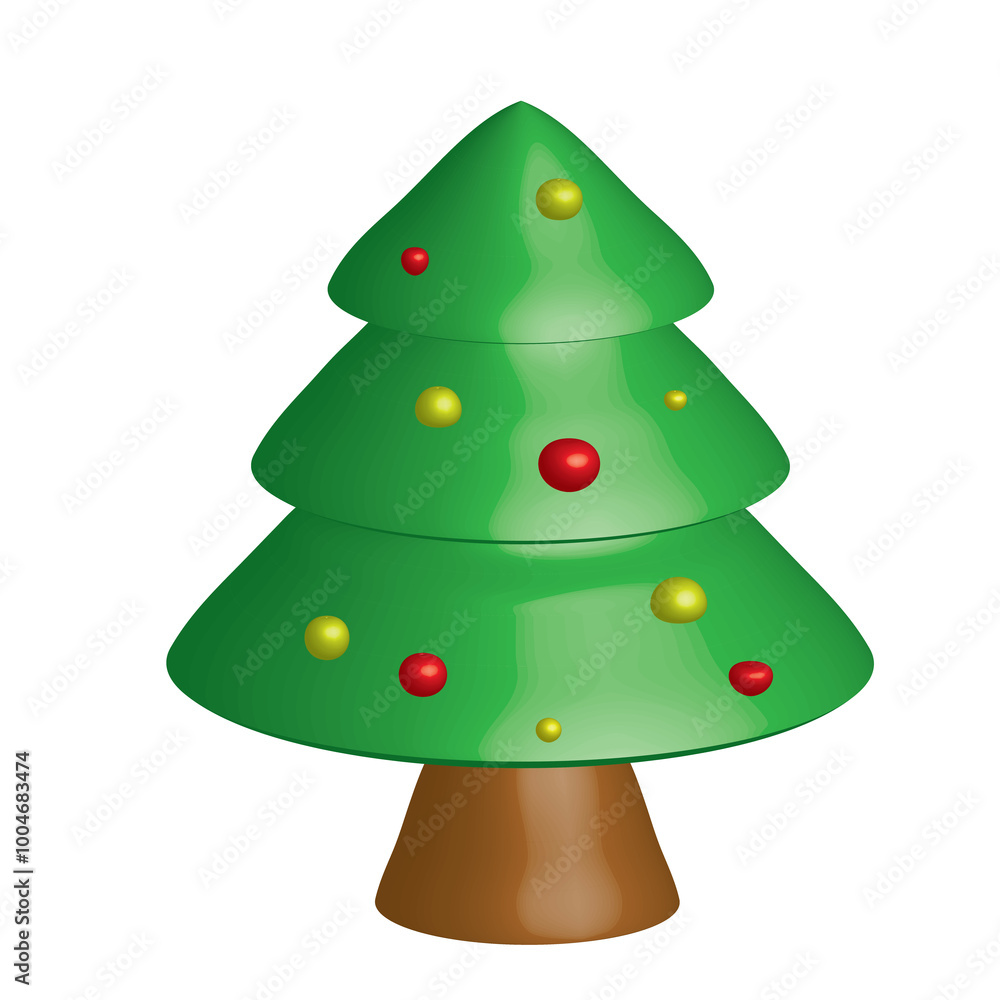 Christmas tree image PNG file 3D format Christmas tree image PNG file 3D format