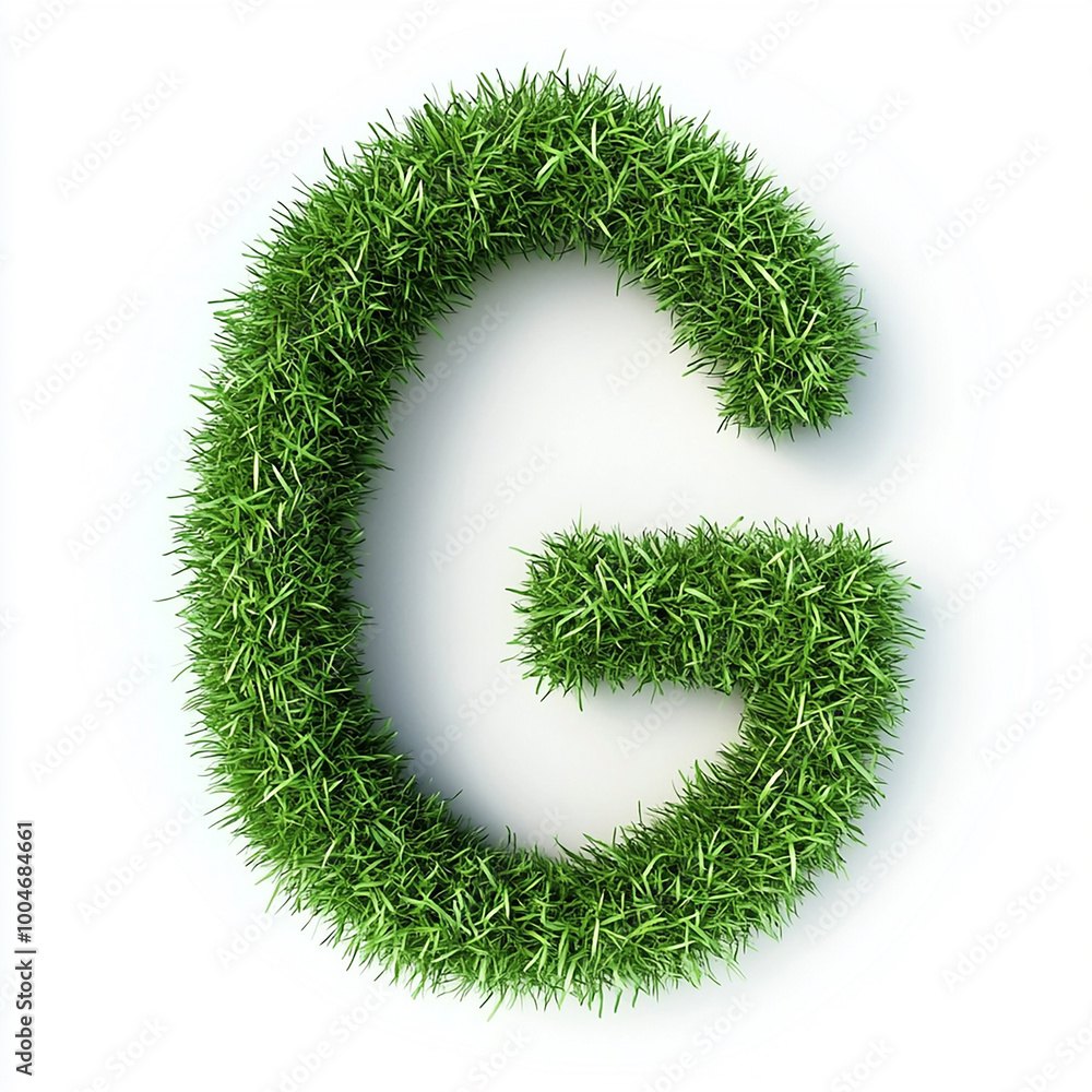 grass font letter grass font letter