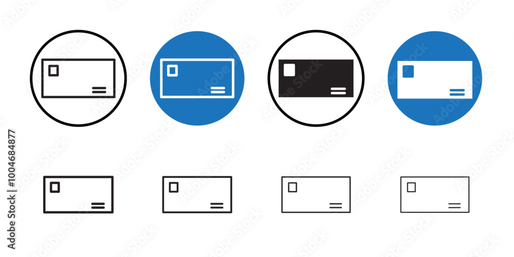 Envelope icon Thin line art collection Envelope icon Thin line art collection