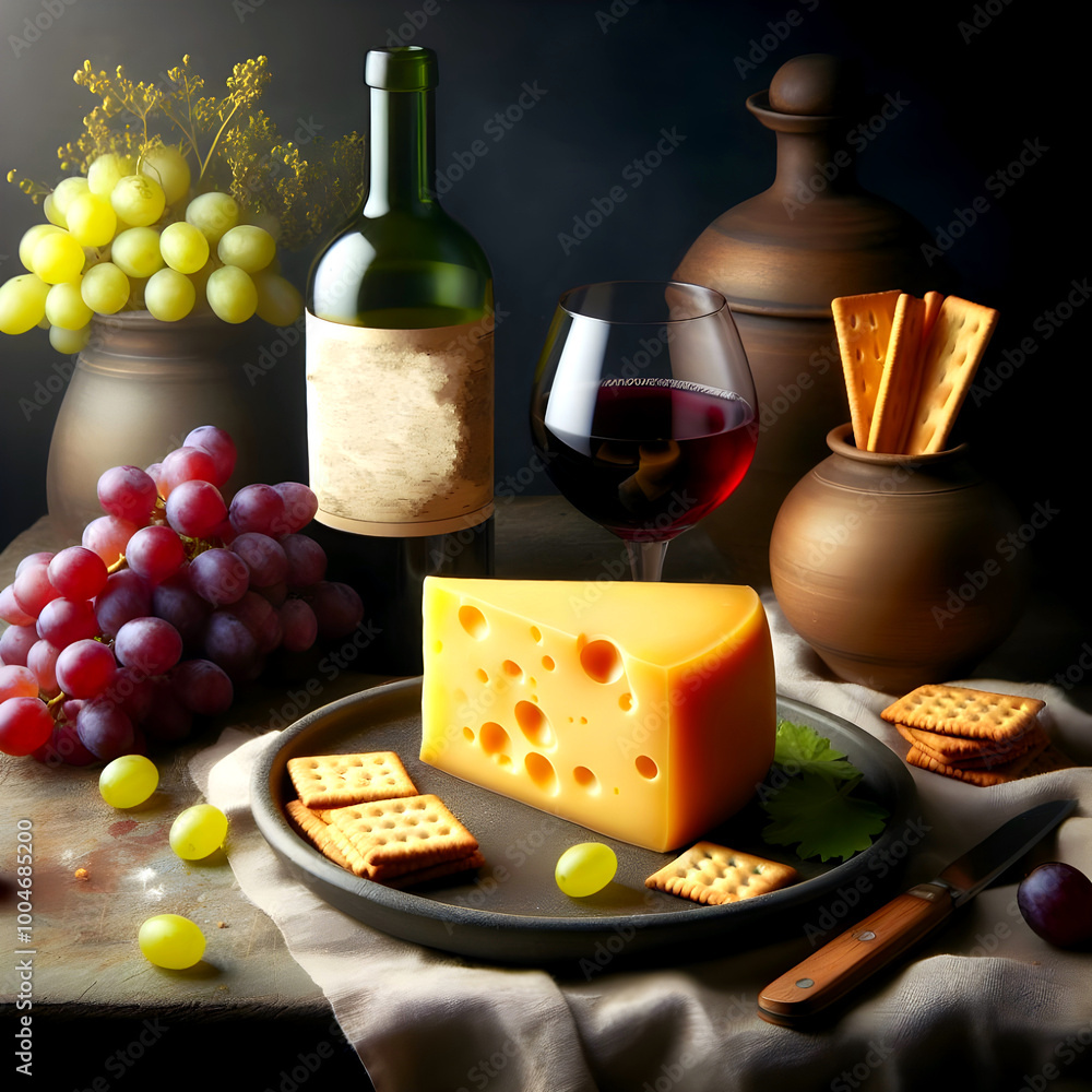 wine cheese and grapes wine cheese and grapes