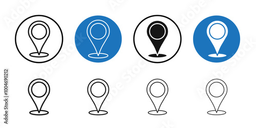 Placeholder icon Thin line art collection