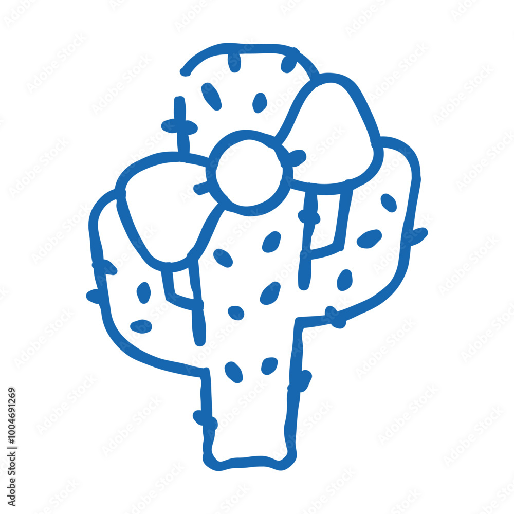children fan in cactus form doodle icon sketch vector. children fan in cactus form sign. isolated symbol illustration children fan in cactus form doodle icon sketch vector. children fan in cactus form sign. isolated symbol illustration