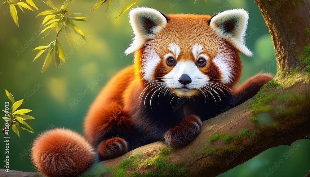 red panda eating bamboo red panda eating bamboo