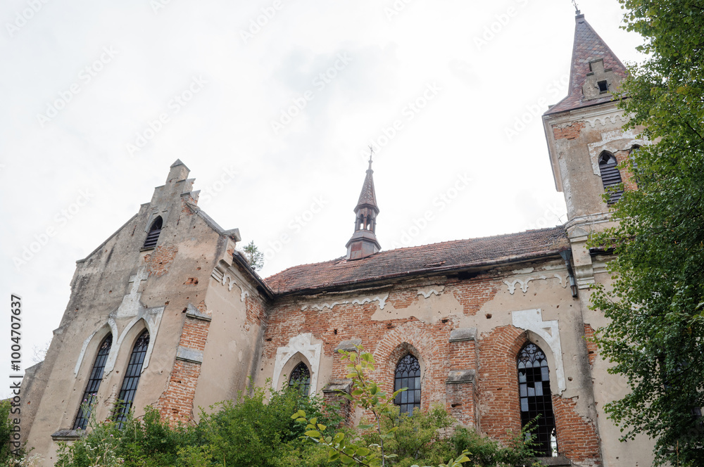 Enigmatic Ruins of a Timeworn Church Steeped in Nature's Embrace Enigmatic Ruins of a Timeworn Church Steeped in Nature's Embrace