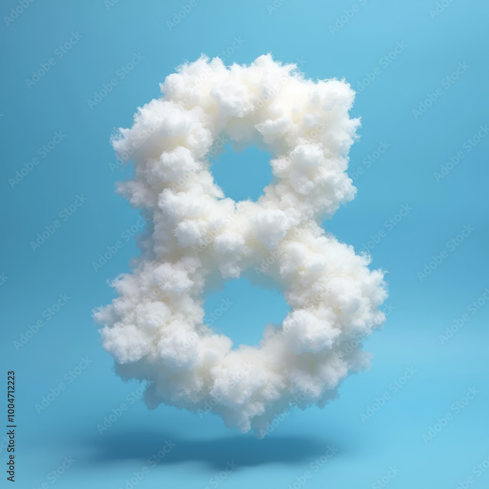 cloud in the shape of the number eight cloud in the shape of the number eight