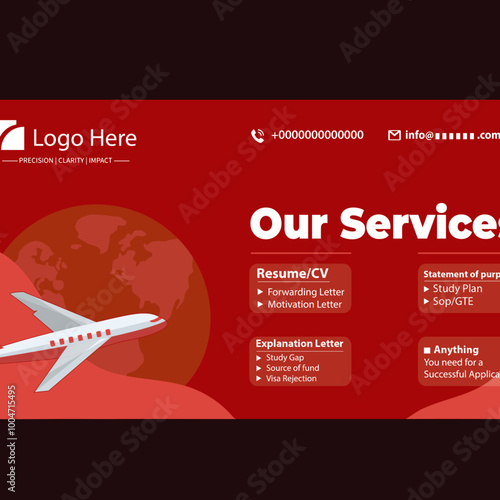 Organized Study Plan Banner Design for Educational and Productivity Use