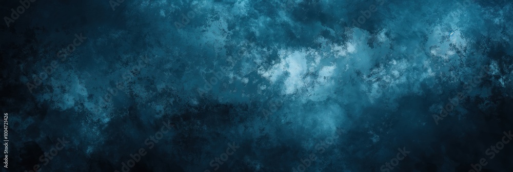 Blue sky with a few clouds. The sky is very dark and the clouds are small Blue sky with a few clouds. The sky is very dark and the clouds are small