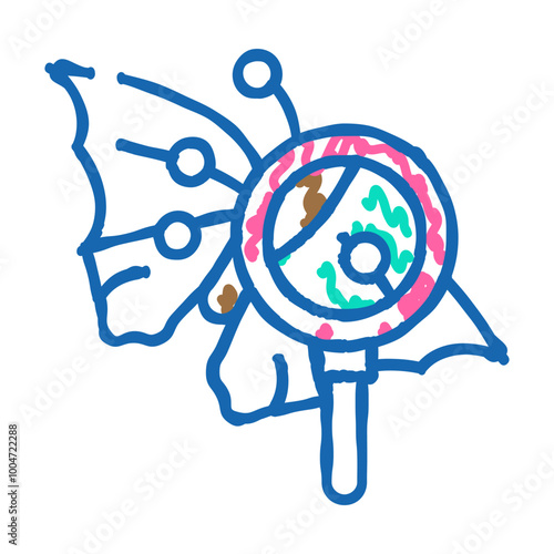 junates kids club doodle icon sketch vector. junates kids club sign. isolated symbol illustration