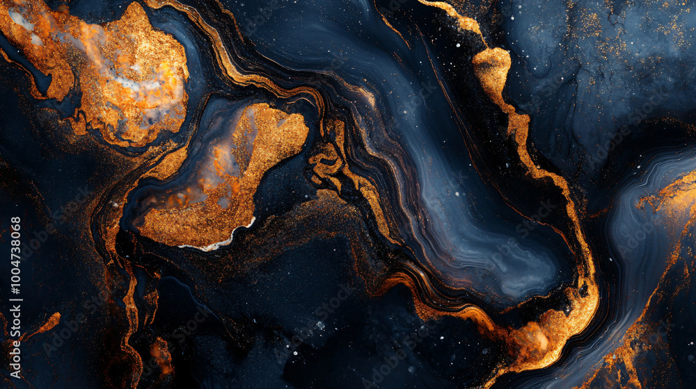 A dramatic marble pattern with deep colors and luxurious textures. A dramatic marble pattern with deep colors and luxurious textures.