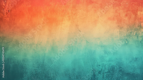 grainy gradient background teal orange read blue