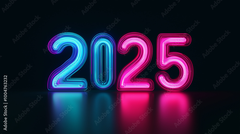 Scritta al neon 2025 Scritta al neon 2025