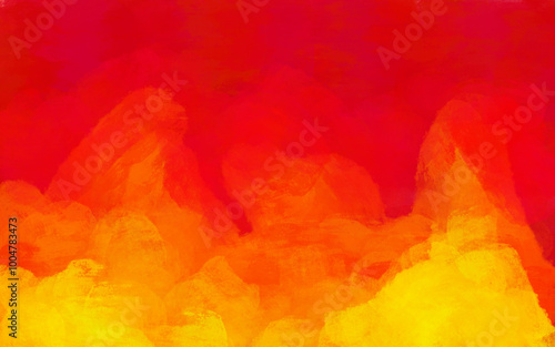 Fire background - Red, orange, and yellow abstract pattern