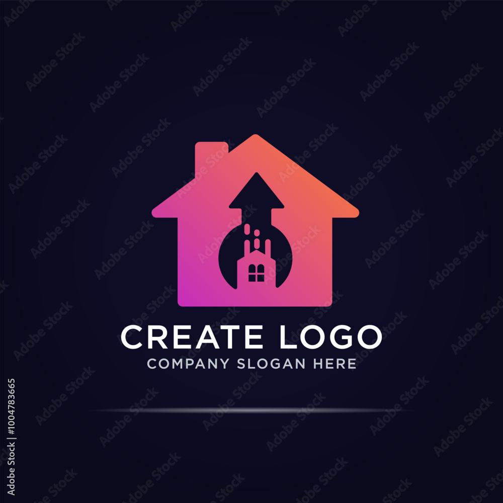 cursor digital tech house inspiration logo cursor digital tech house inspiration logo