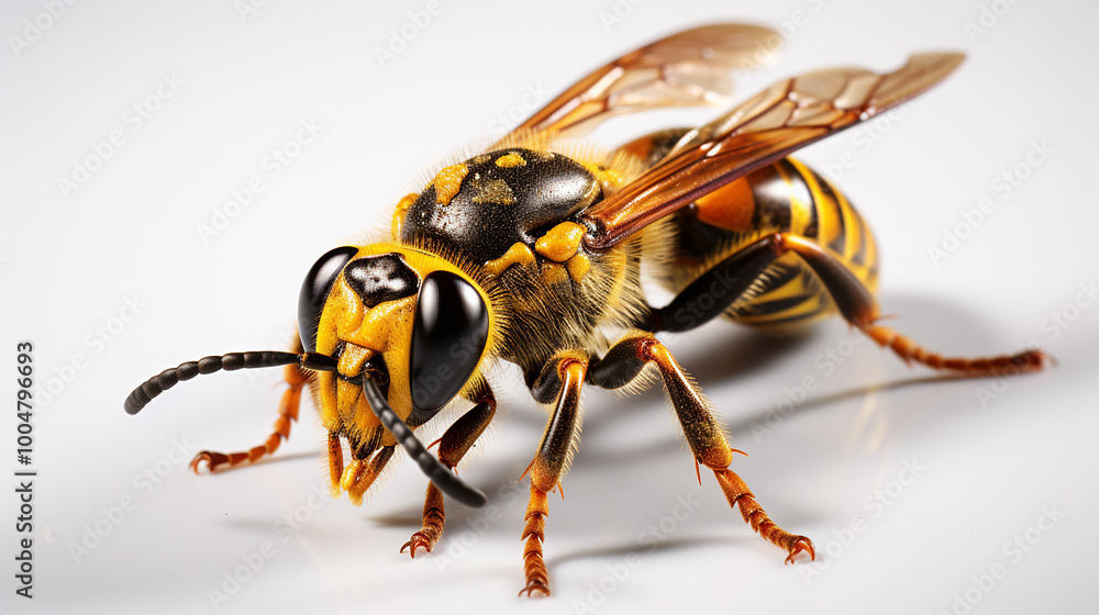 3d rendered photo of a wasp generative ai 3d rendered photo of a wasp generative ai