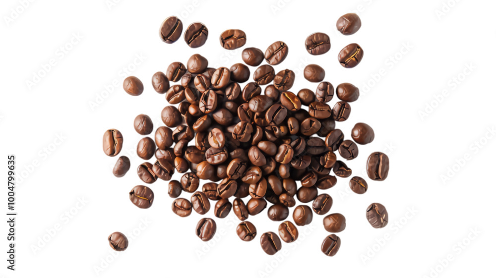 coffee beans isolated on white background, PNG, Transparent coffee beans isolated on white background, PNG, Transparent